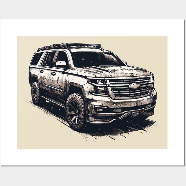 Chevrolet Suburban Wall Art by Vehicles-Art